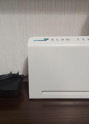 Модем huawei hg530 wi-fi  блок питания 12v / 1a