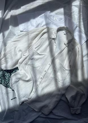 Муслінова сорочка обʼємна topshop