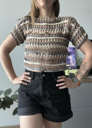 Футболка сетка mesh top