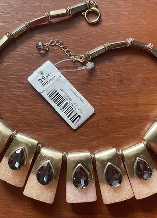 Нове блискуче кольє з камінцями parfois