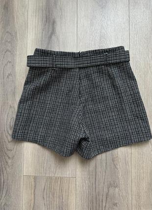 Шорты твидовые