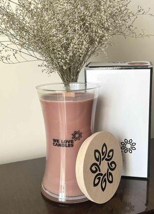 We love candles woodwick свічка велика spicy gingerbread