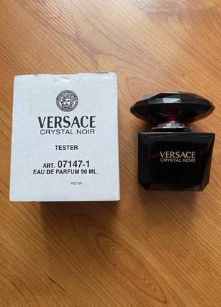 Versace crystal noir 90 ml тестер оригинала