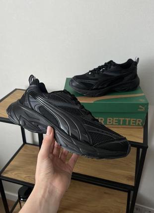 Чоловічі кросівки puma morphic оригінал нові в коробці чорні