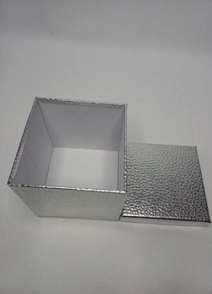 Коробка подарочная 145 х 145 х 145 мм «silver», в форме куба