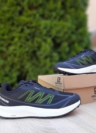 Salomon sensifit  чорні з салатовим кросівки кеди чоловічі саломон літні весняні демісезонні демісезон низькі текстильні сітка легкі топ якість8 фото
