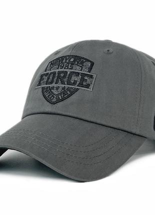 Стильная кепка ny force зелена