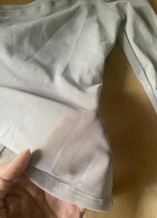 Сексульный кроп-топ сетка