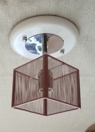 Невелика люстра світильник підвіс на 1 лампу — уцінка