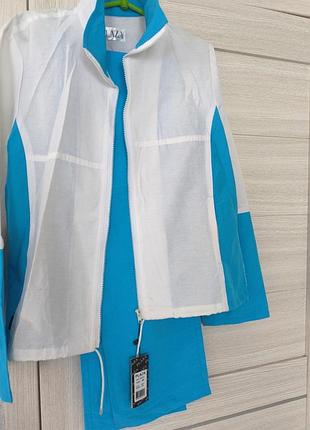 Летний костюм 🩵🩵🩵🩵🤍🤍🤍m