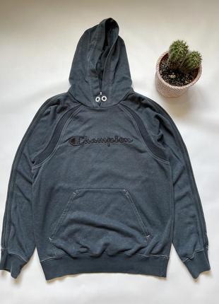 Худі чоловіче champion синє кофта