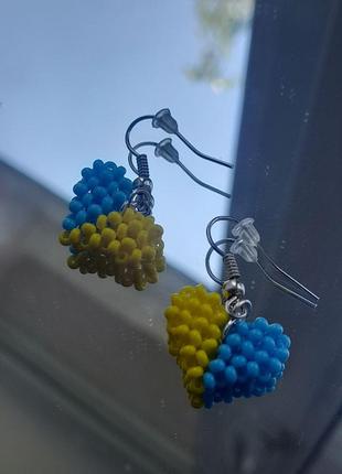 Серьги из бисера 2