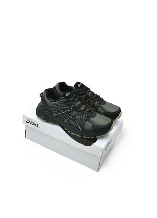 Мужские кроссовки asics gel kahana 8 черные из хаки