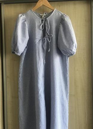 Стильне літнє плаття натуральне