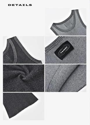 Nuth майка унисекс, топ в ретро стиле, футболка, жилет, жилетка5 фото