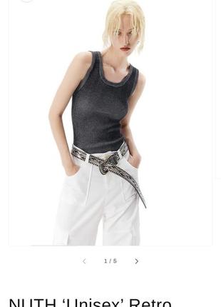 Nuth майка унисекс, топ в ретро стиле, футболка, жилет, жилетка6 фото