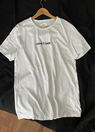 Футболка белая мужская