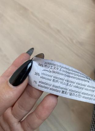 Актуальное платье жакет, безрукавка, принт гусиная лапка, стильная, модная, трендовая