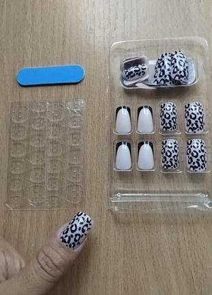 Типсы искусственные ногти 24 шт. #159