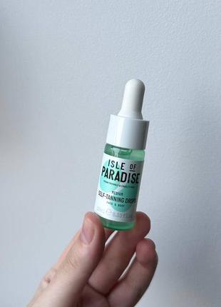 Isle of paradise self-tanning glow drops крапельний автозагар для обличчя та тіла9 фото