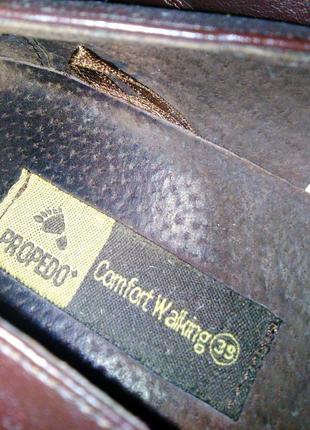 Стильні туфлі *propedo* comfort walking шкіра германія, 💯 оригінал, блискавичне надсиланн...