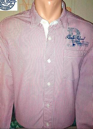 Стильна сорочка ot rhode island, 💯 оригінал, блискавичне надсилання 🚀⚡
