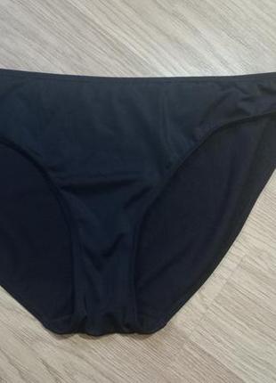 Плавки женские черные низ купальника