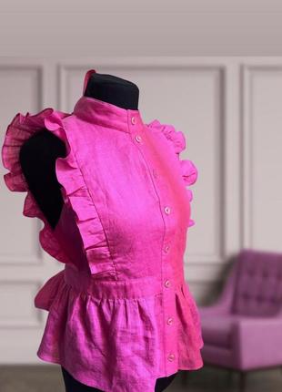 Блуза італійський льон