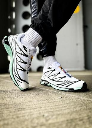 Salomon xt-6 advanced "white icy morn