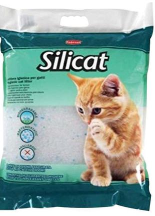 Padovan silicat (падован силікат) наповнювач силікагелевий для котячих туалетів 6.8 кг/16 л.