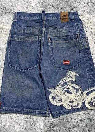 Шорти джинсові баггі jnco скейтерські шорти