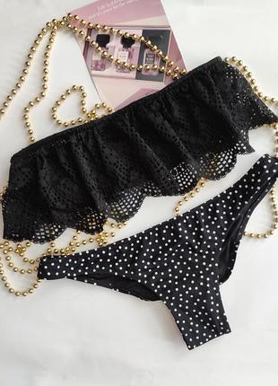 Купальник бандо victoria's secret s m 36 38 75a 75b 70b 70c itsy