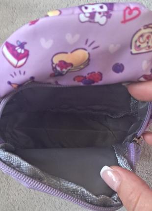 Детская поясная сумка бананка куроми, сумка слим, кросс боди, сумка для девочки...