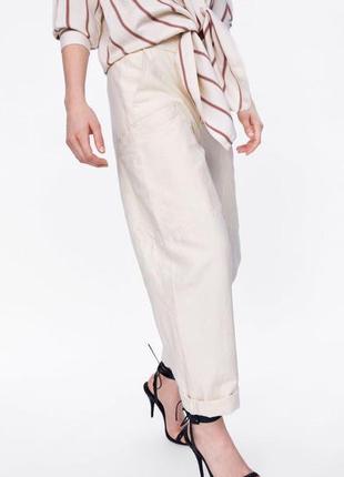 Лляні штани zara