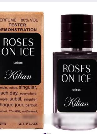Kilian roses on ice тестер lux унисекс 60 мл