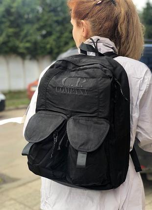 Рюкзак c.p. company чорний чоловічий / жіночий