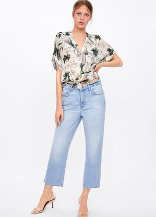 Zara невагома сорочка, блуза, гавайка, 100% віскоза