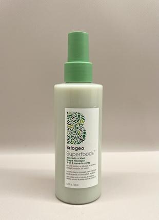 Briogeo superfoods™ avocado + kiwi moisture leave-in conditioner незмивний кондиціонер-спрей для волосся з ківі та авокадо