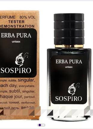 Sospiro erba pura тестер lux унисекс 60 мл