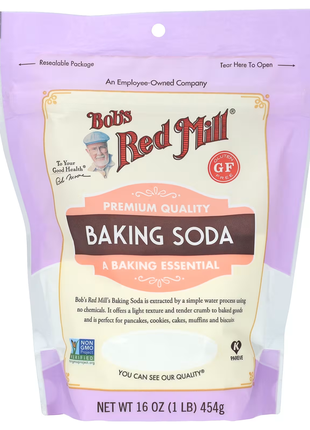 Bob's red mill, харчова сода, 454 г (1 фунт)