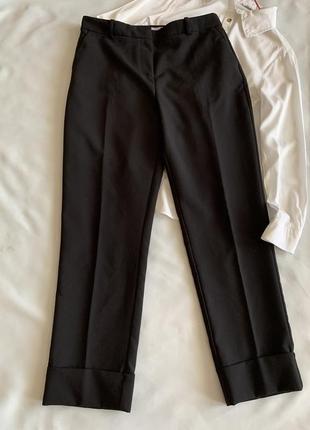 Брюки женские черные классические брюки со стрелками reserved размер 16 xl/xxl