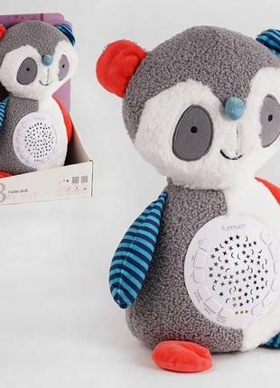 Нічник fm 666-37 єнот проєктор зоряного неба колискові звуки природи таймер ve-33