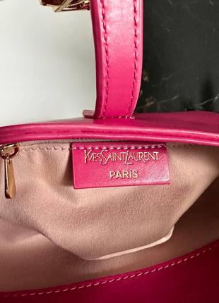 Сумка женская в стиле ysl hobo pink7 фото