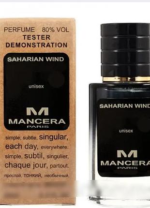 Mancera saharian wind тестер lux унисекс 60 мл