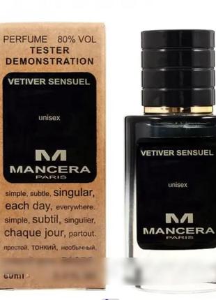 Mancera vetiver sensuel тестер lux унісекс 60 мл