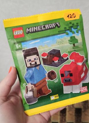 Міні лего набір "майнкрафт". minecraft. lego.