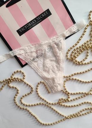 Victoria’s secret m 38 беленькие мини стринги