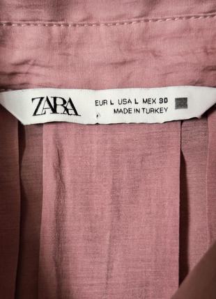 Роскошная блуза zara с объёмными рукавами4 фото