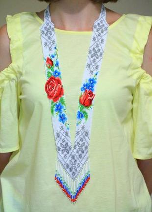 Гердан "троянди"