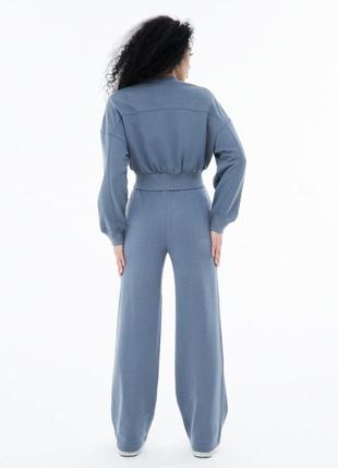 Укороченная зепка зип-худи кофта на замке 40167.1